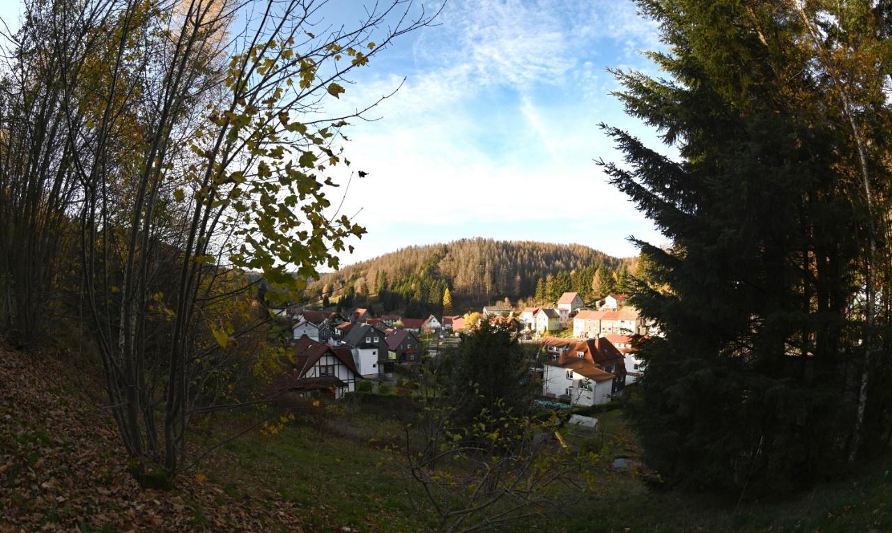 Gasthof & Pension "Schwarzer Adler" Masserberg Exteriér fotografie